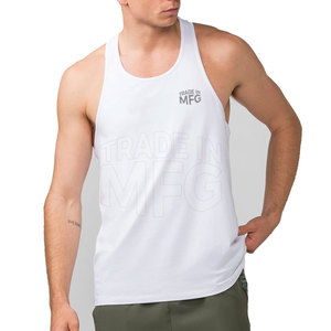 Hecho en alta calidad Made Low Moq Men Tank Top Mejor venta Slim Fit Fitness Wear Men Tank Top - Product Image 1