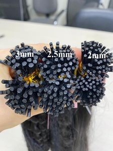 I tip super double décolorant de luxe pour cheveux blonds 100% cheveux vietnamiens de BigG Hair - Product Image 4