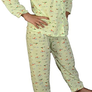 Service OEM, fabriqué en coton 100% de haute qualité, ensembles de pyjamas pour enfants respirants et thermiques, personnalisables, vente en gros, dernier design - Product Image 6