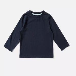 Calidad Premium algodón poliéster transpirable de gran tamaño de talla grande de manga larga de moda precio barato mujer hombre Camiseta Unisex - Product Image 3