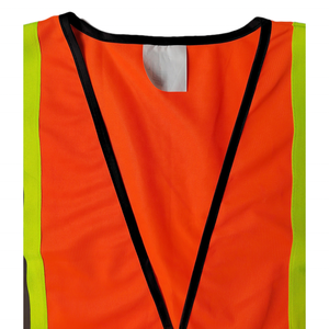 Logo personnalisé haute visibilité en stock gilet de sécurité haute visibilité vêtements de travail de sécurité hautement réfléchissants pour hommes gilet Hivis - Product Image 6