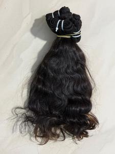 100% paquets de cheveux humains vierges indiens bruts naturels de qualité 15A Body Wave Extensions de qualité supérieure de couleur naturelle - Product Image 2