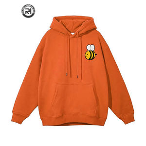 เสื้อฮู้ดดี้ปักลายดิจิทัลสำหรับฤดูหนาว ผู้ชาย ผู้หญิง ผ้าฟลีซ ทรงโอเวอร์ไซส์ สไตล์สตรีทแวร์ ผ้าฝ้าย 100% รับผลิตแบบ OEM ODM - Product Image 2