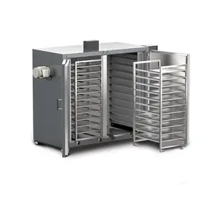 Secadora de aire caliente de alta capacidad, secadora de bandejas industriales/secadora de verduras/secadora de granos de arroz