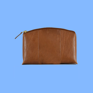 Neceser de viaje de cuero PU personalizado para mujer con cierre de cremallera Estuches portátiles para brochas de maquillaje - Product Image 6