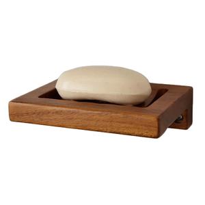 Bandeja de madera Natural para jabón, recipiente para jabón, plato de baño, novedad, venta al por mayor - Product Image 6