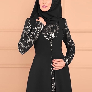 Abaya Ropa musulmana al por mayor Sólido Islámico Larga duración con los últimos diseños mejor calidad con todos los colores 2024 abayas elegantes - Product Image 4
