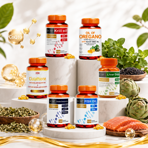 En stock : Multivitamines tout-en-un en gélules molles, huile de krill, huile de poisson, glutathion, chardon-marie, CoQ10 avec huile de nigelle, huile d'origan, huile d'<span class=keywords><strong>ail</strong></span> - Product Image 6