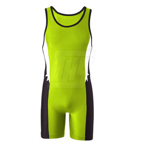 New Arrival 100% Polyester Wrestling Wear <b>Men</b> Wrestling <b>Singlet</b> Quick Dry Customized <b>Singlet</b> - Product Image 6