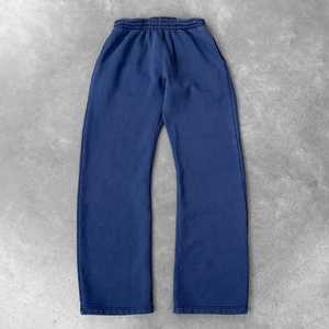 Pantalon de jogging évasé pour homme, décontracté, poids lourd, 430 g/m², hiver, haute qualité, écologique, respirant, polyester/coton, personnalisé - Product Image 3