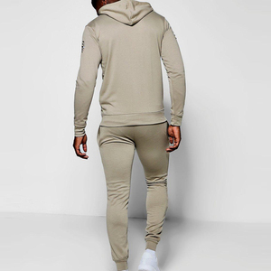 High Manufacture Quality Made <b>Men</b> Tracksuits for Jogging Wear 2024 New Stylish Acid Wash Zipper Distressed Tracksuits - Product Image 3