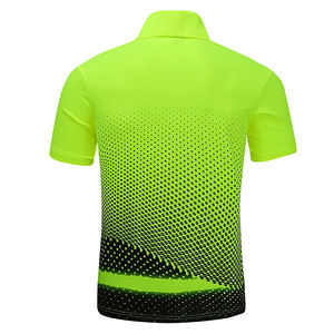 Camiseta Polo Unisex de Manga Corta de Secado Rápido, Logotipo Personalizable, Deportiva, Informal, Transpirable, con Cuello, Camiseta Polo Multicolor - Product Image 3