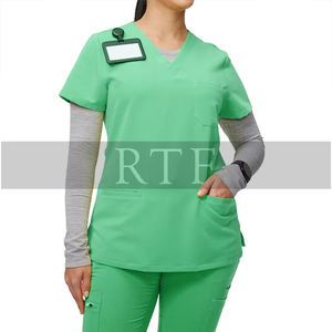 Nuevos conjuntos de uniformes de enfermera de hospital médico para mujeres, uniformes crudos a finos - Product Image 2