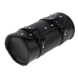 Bolsa de sillín de almacenamiento redonda hecha en cuero Precio barato Bolsas de sillín de cuero 2024 de alta calidad - Product Image 1