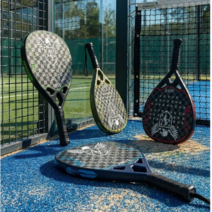Raquette de padel en carbone 12K / 360g / Raquette de padel professionnelle haut de gamme entièrement en carbone, offrant une puissance accrue - Product Image 2