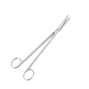 กรรไกรโลหะโค้งสแตนเลส6.5ระดับมืออาชีพเครื่องมือผ่าตัดทางการแพทย์จากเยอรมันเกรดอุตสาหกรรม - Product Image 2