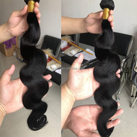 Rambut Mentah Virgin dengan Kutikula Tertata Rapi, Vendor Rambut Manusia Grosir, Bundel Rambut Virgin Mentah Mink