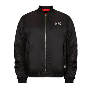 Chaqueta Bomber de Invierno para Hombre, Cómoda, con Cuello Alto, Ecológica, Transpirable, Duradera, de Nailon/Poliéster, para Uso Diario - Product Image 1