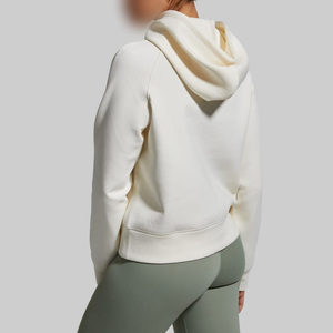 เสื้อฮู้ดผู้หญิงสีพื้นมีสไตล์ - Product Image 6