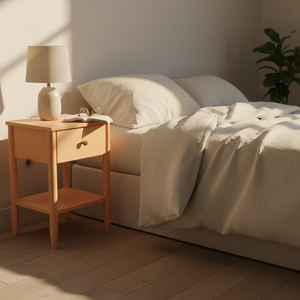 Mesa de Centro Moderna 13-1031 TPG en Color Pastel, con Madera de Caucho Resistente, MDF y Chapa de Roble, para Comedor, Restaurante y Decoración del Hogar - Product Image 3