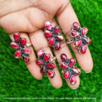 Vente en gros de bagues en argent sterling 925, en vrac, avec des roses et des dahlias, tendance, élégantes, ornées de pierres précieuses en cristal, bijoux de mariage, adaptées aux fêtes