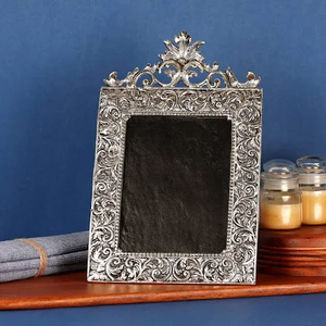 Cadre photo en aluminium moulé, nouveau design, pour la décoration de la maison, cadre photo classique pour la famille avec finition antique - Product Image 2