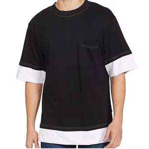 Camiseta en blanco de algodón con estampado de logotipo personalizado OEM 100%, camiseta de gran tamaño transpirable para hombre, camisetas ajustadas para gimnasio de primera calidad - Product Image 1