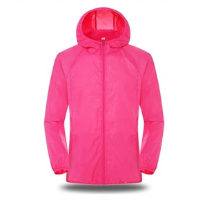 Veste coupe-vent légère et respirante pour femmes la plus vendue Manteau unisexe à séchage rapide avec tissu de protection solaire - Product Image 2
