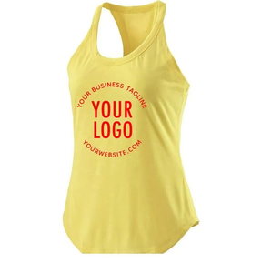 เสื้อกล้ามคอกลมลำลองผ้าคอตตอนสำหรับผู้หญิงเข้ารูปกล้ามเนื้อฟิตสำหรับฤดูร้อน - Product Image 3