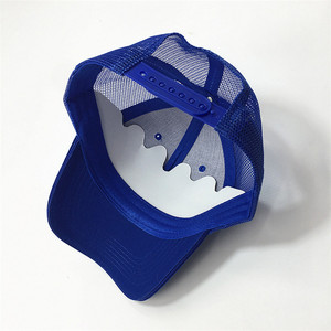 Casquette en maille 6 panneaux personnalisée de haute qualité pour femmes avec impression de logo personnalisé chapeau de camionneur en maille queue de cheval pour femmes - Product Image 4