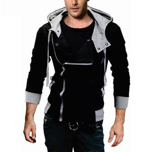 เสื้อสวมศีรษะสำหรับออกกำลังกายเสื้อสเวตเตอร์หนาสำหรับยิมฟิตเนสแบบมีกระเป๋ามีซิป100% ผ้าคอตตอนปักโลโก้ได้ตามต้องการ - Product Image 1