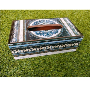 Caja de pañuelos de alta calidad, servilletero de supermercado con logotipo impreso personalizado, cajas de pañuelos de plástico creativas, almacenamiento de llaves OEM Panton - Product Image 3