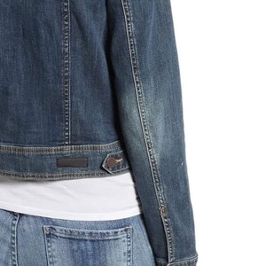 Venta caliente tarifa barata Chaqueta de mezclilla de las mujeres totalmente personalizada nuevo estilo transpirable mejor cosas Chaqueta de mezclilla de las mujeres en alta calidad - Product Image 6