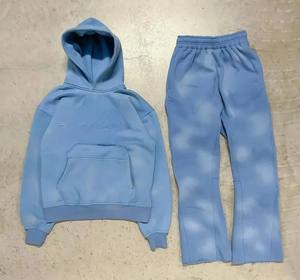 Chándal deportivo para hombre de alta calidad con logotipo personalizado, ropa de calle cortavientos, pantalones de chándal pesados con logotipo - Product Image 4