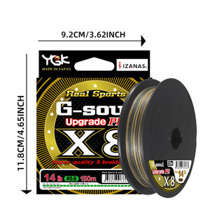 Línea de Pesca Trenzada de PE YGK-G Soul 8X de 100m/150m/200m, Hilo Flotante para Pesca de Carpa <span class=keywords><strong>en</strong></span> Lago - Product Image 5