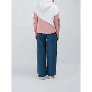 Pantalon en jean extensible taille mi-haute SCORPIUS au design simple, coupe large décontractée pour l'automne – WC325 Taille 2XL Respirant et lavable - Product Image 5