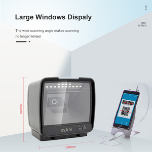 XB-8809H Syble Hoàn Hảo Cho Siêu Thị Máy Đọc Mã Vạch Đa Hướng 2D Máy Quét Trình Bày Rảnh Tay Hình Ảnh CMOS - Product Image 3