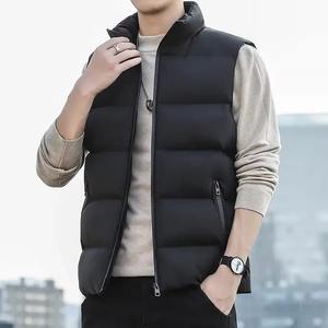 Gilet bouffant en toile de Style à la mode pour hommes décontracté automne hiver veste respirant écologique séchage rapide - Product Image 1