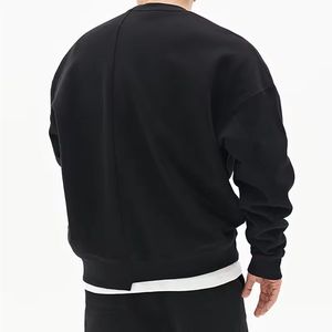 Sudadera con Capucha de Manga Larga para Hombre, Estilo Urbano, Personalizable con Estampado, Corte Holgado, Cuello Redondo, Estilo Corto - Product Image 6