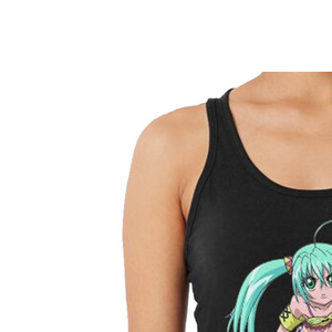 เสื้อกล้ามเข้ารูปสำหรับผู้หญิงผ้าคอตตอน100% สีล้วนสำหรับทุกวัย - Product Image 5