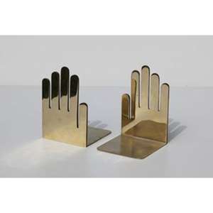 Sujetalibros de metal de la mejor calidad con formas y acabados únicos diseñados para mejorar la estética de su oficina en casa o biblioteca - Product Image 2