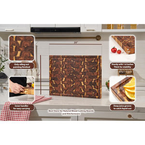 Utensilios de cocina para restaurante, tabla de cortar de verduras y frutas, diseño maravilloso, forma personalizada, tablas de corte ecológicas hechas a mano - Product Image 2