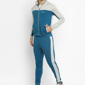 Traje de jogging de algodón ajustado de diseño liso personalizado para hombre 2024, gran oferta, conjuntos de talla grande con cierre de cintura elástica para invierno - Product Image 2