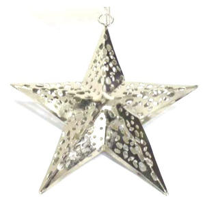 Adornos colgantes de Navidad duraderos Adornos de metal para decoración Puerta de Navidad para puertas Puerta de hierro forjado - Product Image 6