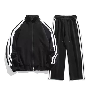 Conjunto de Sudadera con Capucha y Pantalones Deportivos Casuales de Invierno Personalizados para Hombre, Unisex - Product Image 1