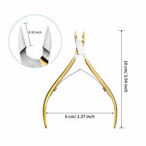 Coupe-cuticules en acier inoxydable, soins personnels, beauté, nail art, coupe-cuticules - Product Image 2