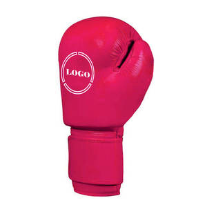 Gants de boxe en mousse lacée Training Thai Kick Boxing avec cuir de vachette évacuant l'humidité pour garçons et filles - Product Image 5