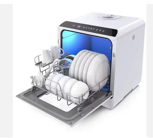 Mini Lavavajillas Portátil de Calidad con Tanque de Agua de 5L, Modelo de Encimera, 6 Programas de Lavado, Industrial, Sin Necesidad de Conexión, OEM 3 para Automóvil - Product Image 1