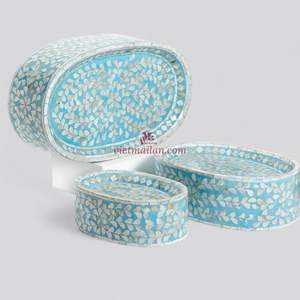 Base para Pastel de Nácar Hecha a Mano para Mesa de Postres de Ramadán y Decoración Festiva del Hogar de Vietnam - Product Image 1