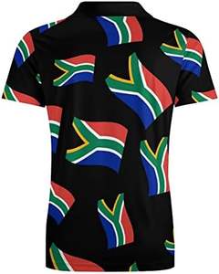 Poliéster/algodón de punto transpirable rendimiento logotipo personalizado patrón sólido que absorbe la humedad deportes de manga corta para polos - Product Image 3